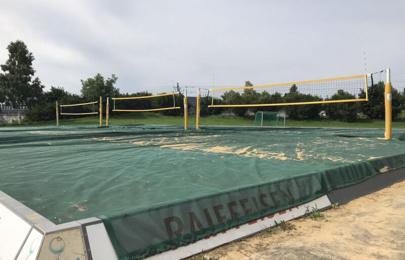 Beachvolleyball-Abdecknetz Bronschhofen 4